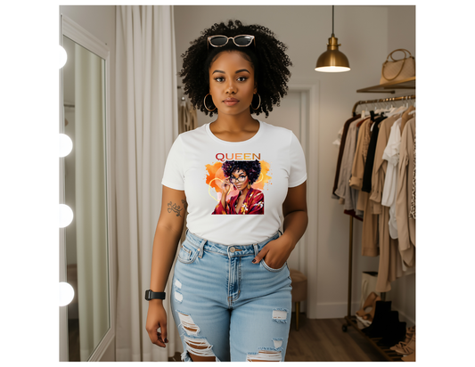 Rich AunTee Shirt | Royal Ruby