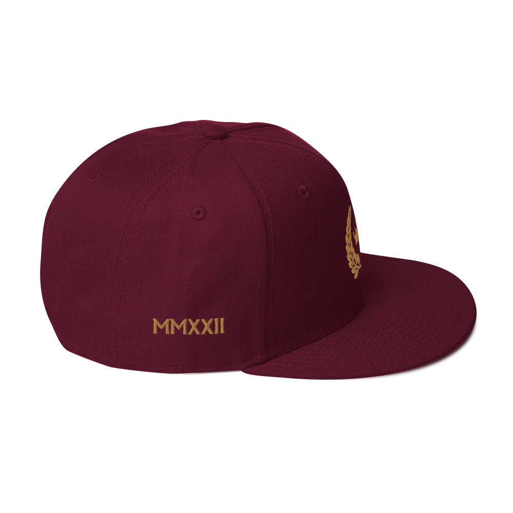 Lux&Life Crest Snapback Hat