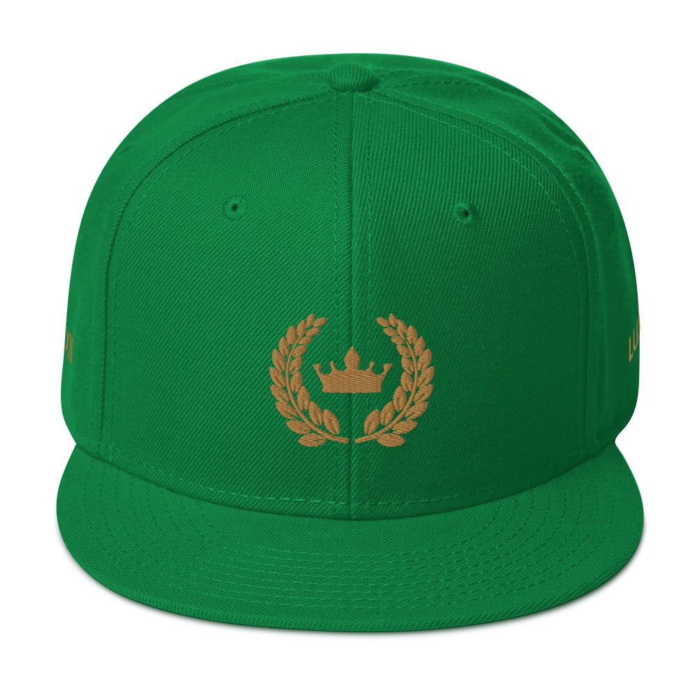 Lux&Life Crest Snapback Hat