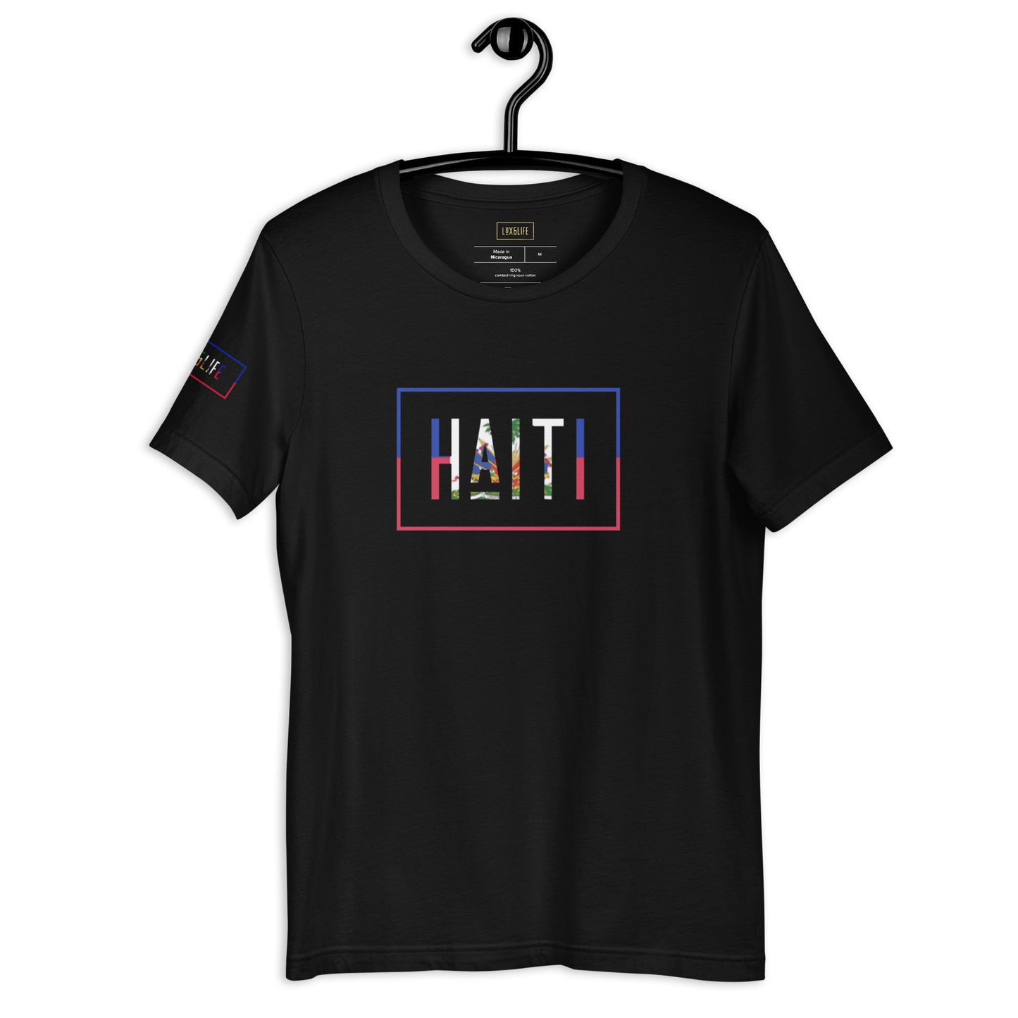 Lux&Life 'Rep Ya Flag' T-Shirt - Haiti