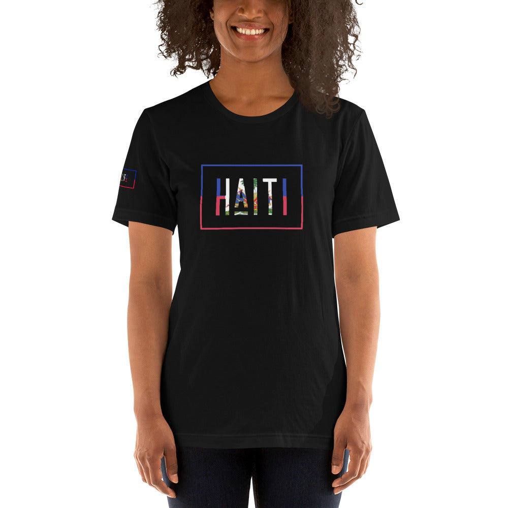 Lux&Life 'Rep Ya Flag' T-Shirt - Haiti