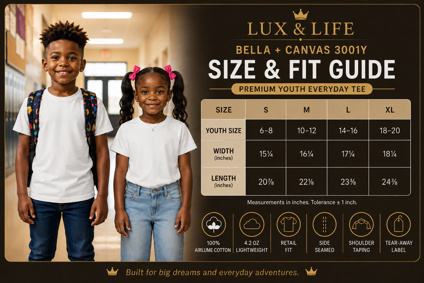 Little Lux | School is Cool (Little Boy)
