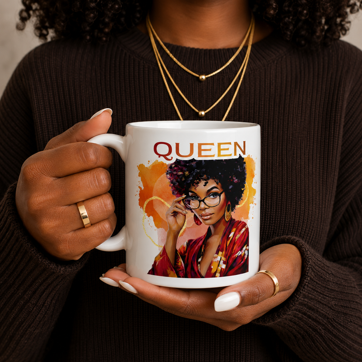 Rich AunTea Mug | Royal Ruby