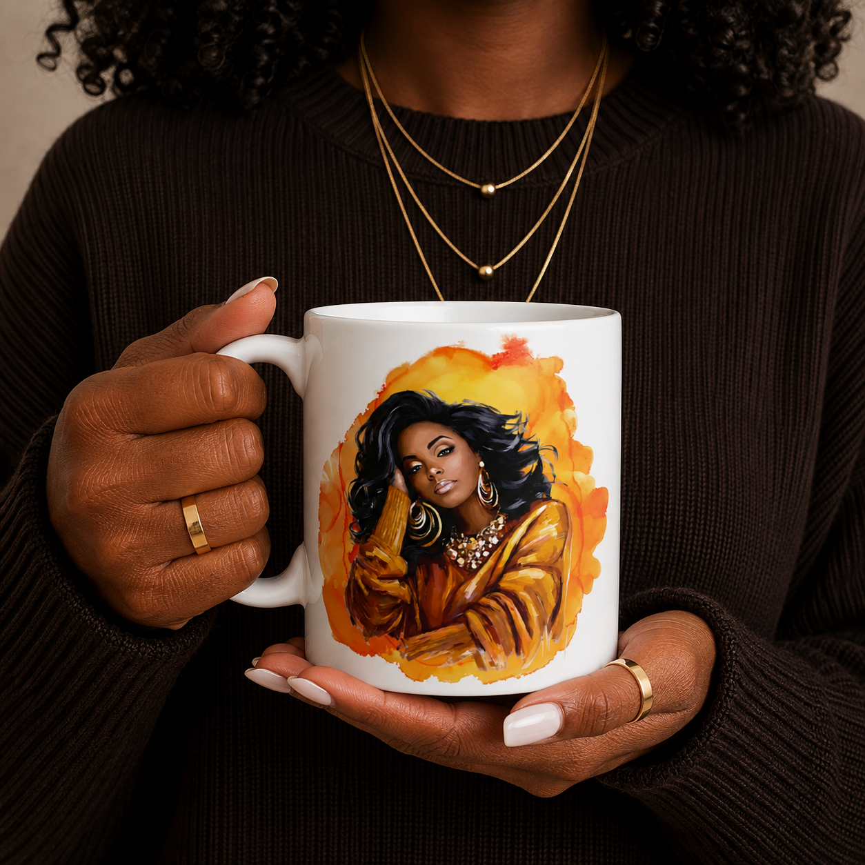 Rich AunTEA Mug | The Gold Standard