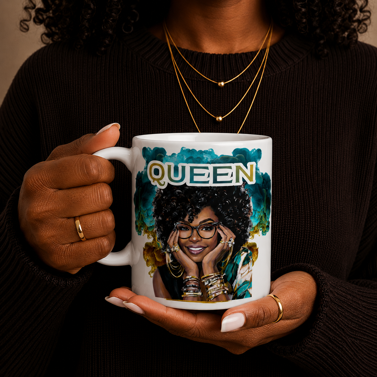 Rich AunTEA Mug | Emerald Queen