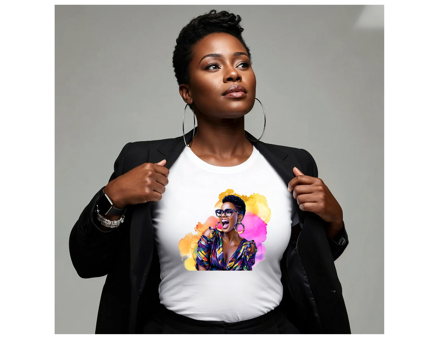 Rich AunTee Shirt | Queen with a Crown