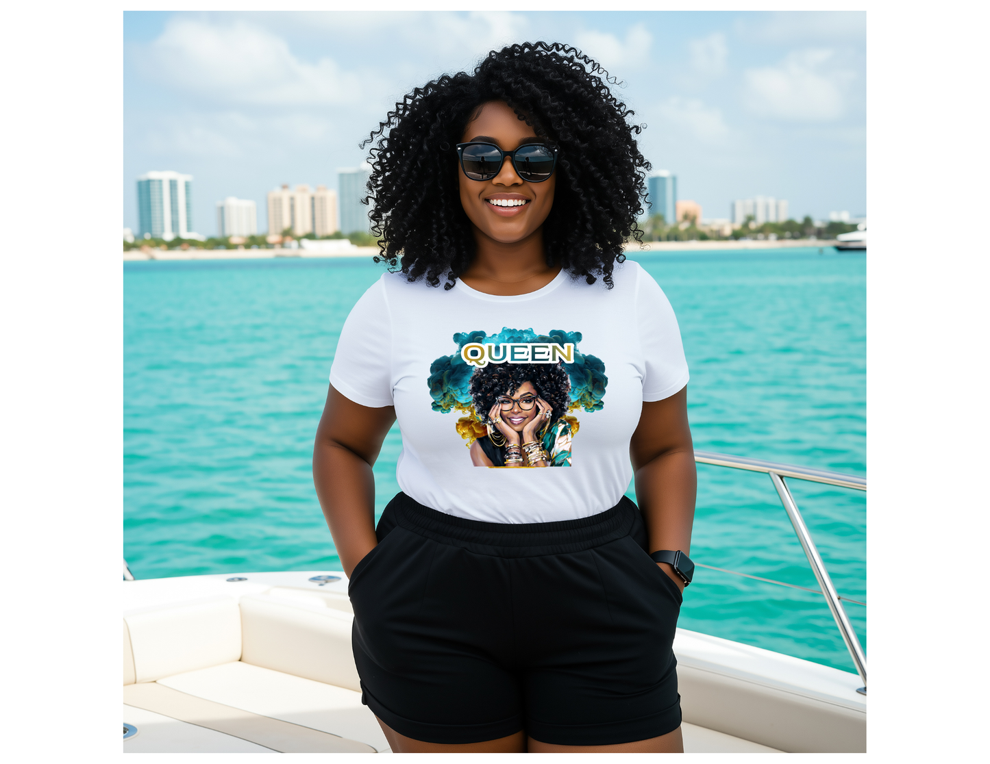 Rich AunTee Shirt | Emerald Queen