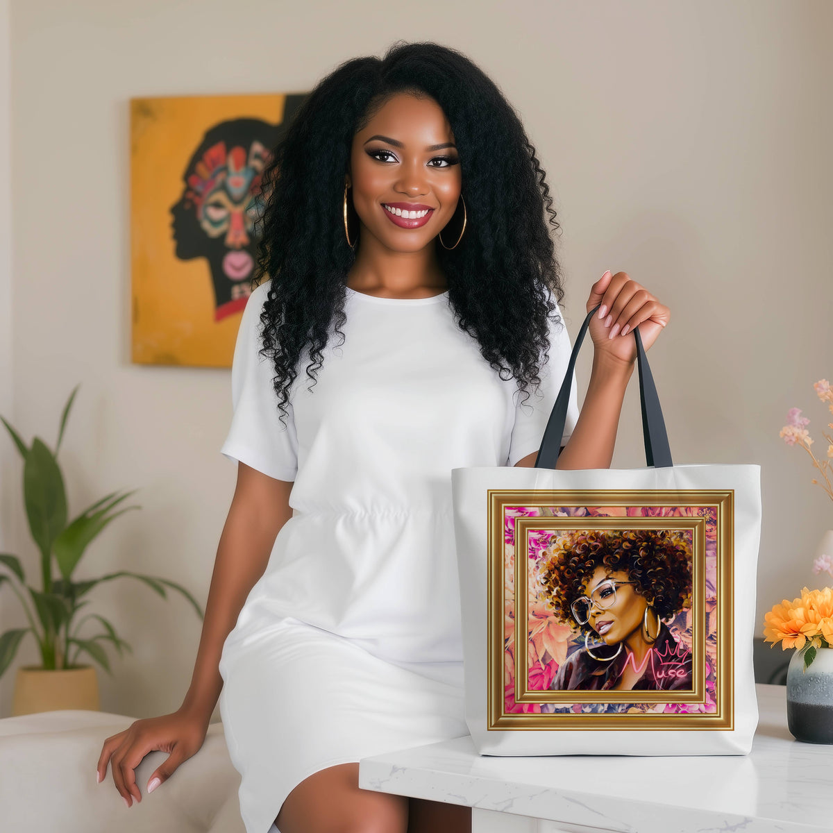 MUSE Tote | Dahlia
