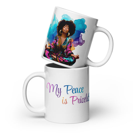 Rich AunTEA Mug | My Peace is Pricele$$
