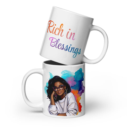 Rich AunTEA Mug | Rich in Blessings