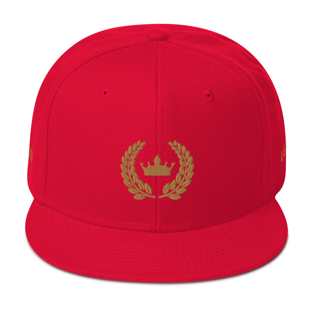 Lux&Life Crest Snapback Hat