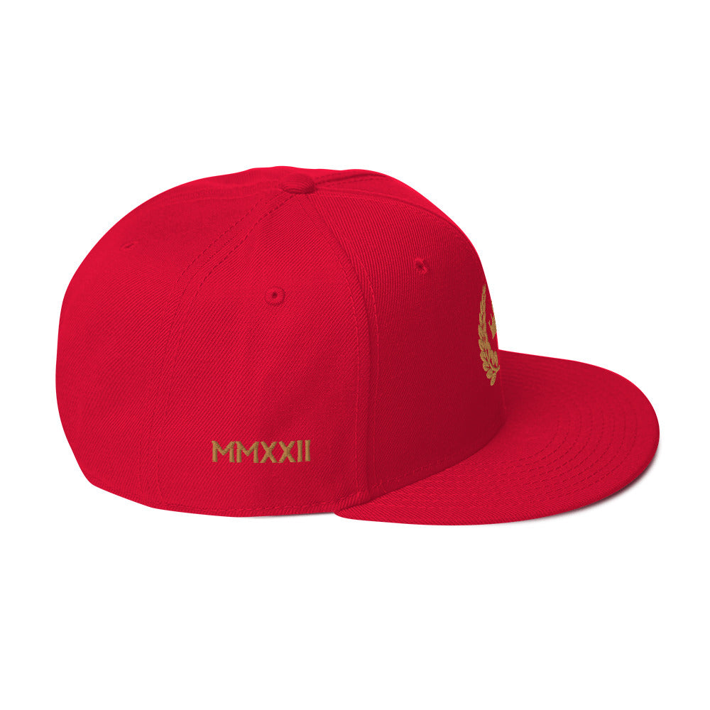 Lux&Life Crest Snapback Hat