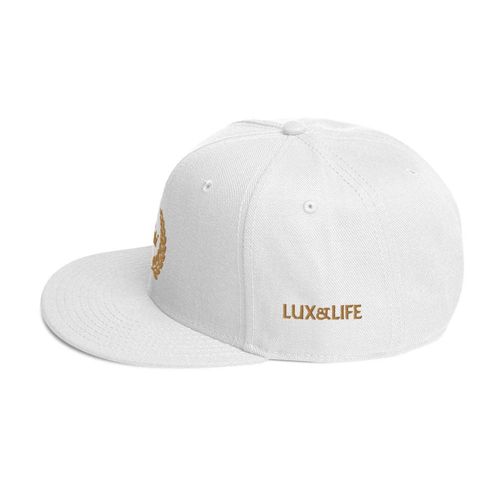 Lux&Life Crest Snapback Hat