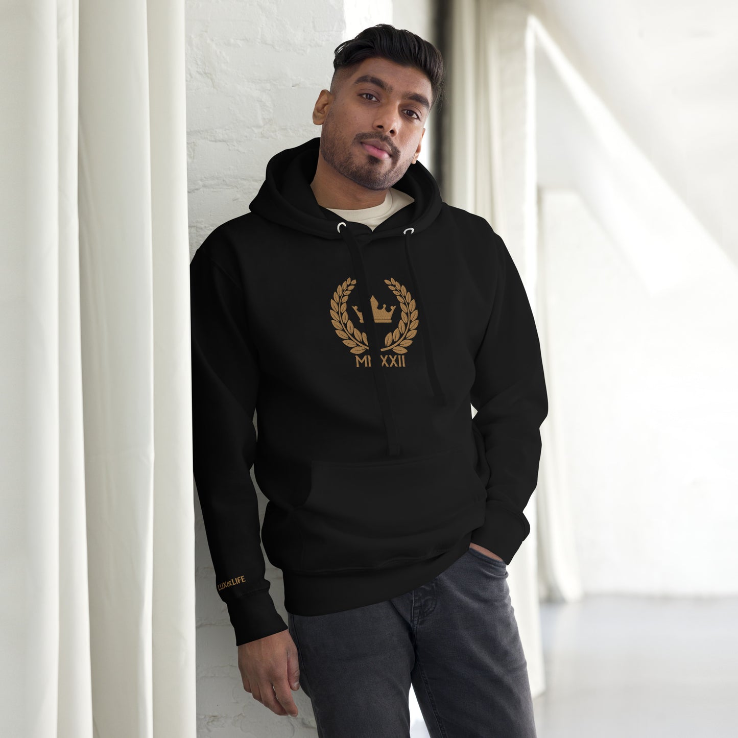 Lux&Life Crest Hoodie