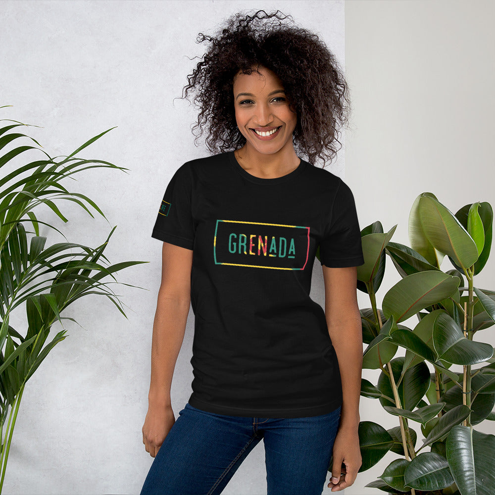 Lux&Life 'Rep Ya Flag' T-Shirt - Grenada