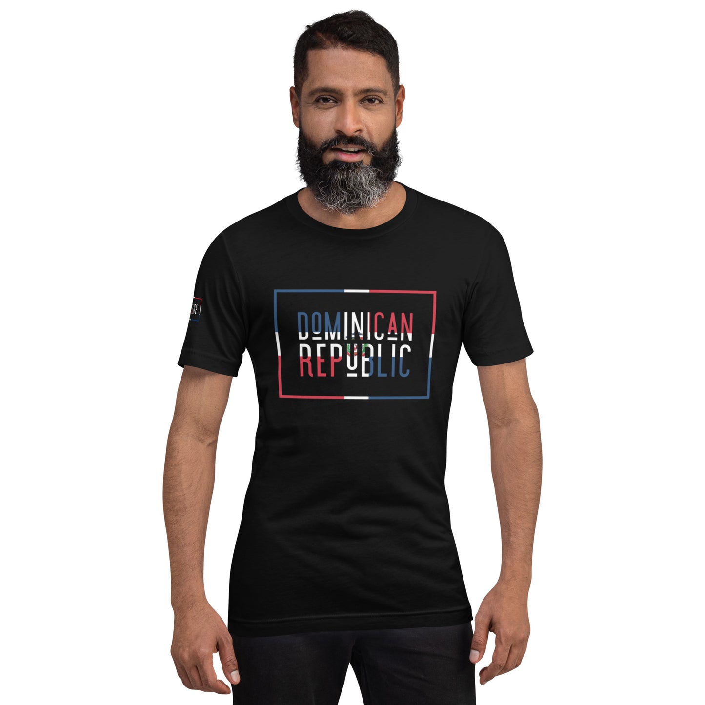 Lux&Life 'Rep Ya Flag' T-Shirt - Dominican Republic
