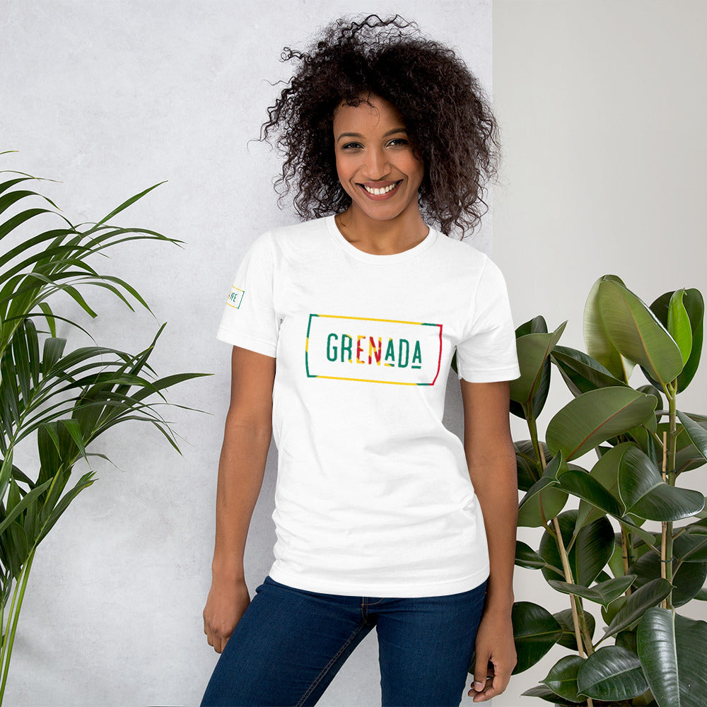 Lux&Life 'Rep Ya Flag' T-Shirt - Grenada