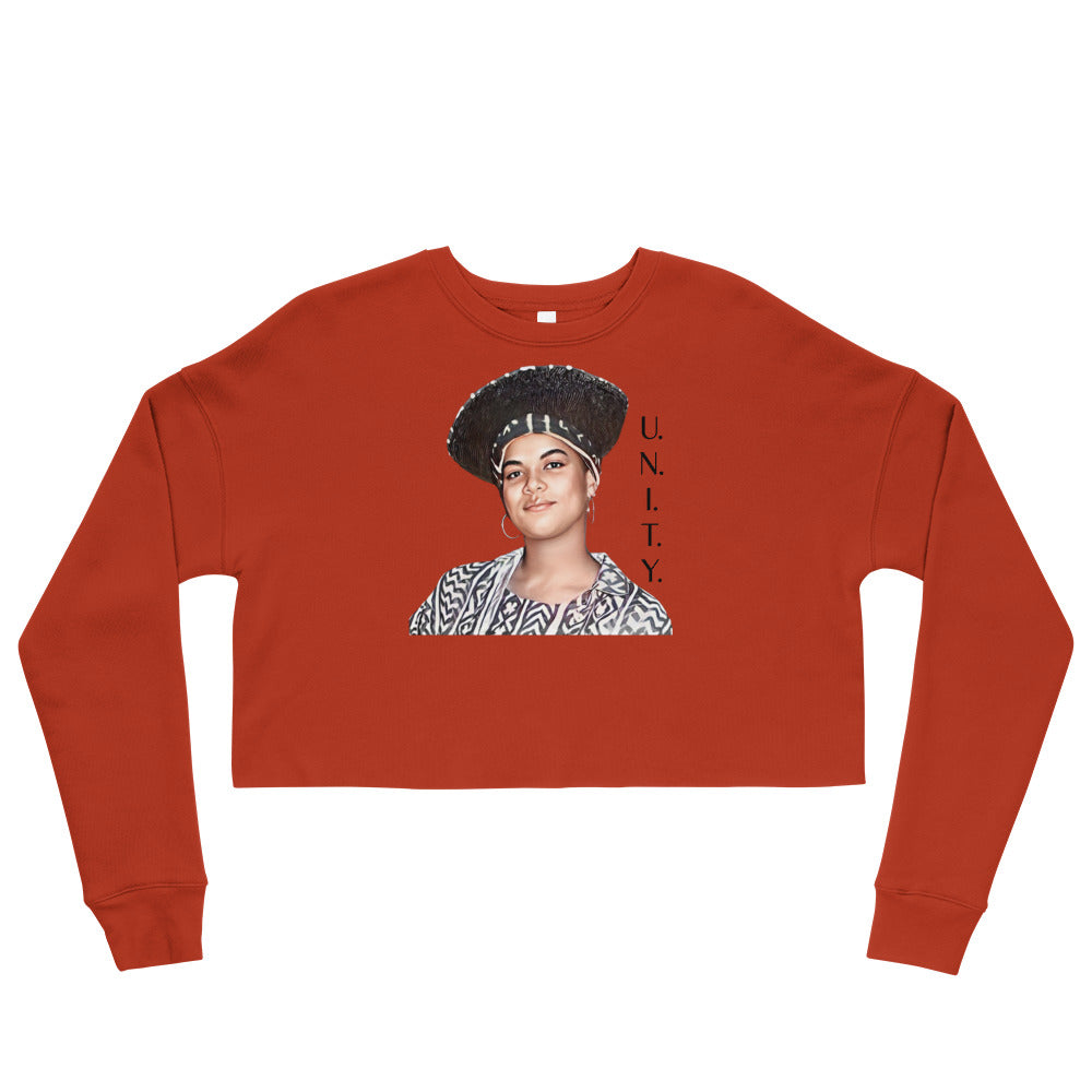 GOAT Cropped Sweatshirt - Queen