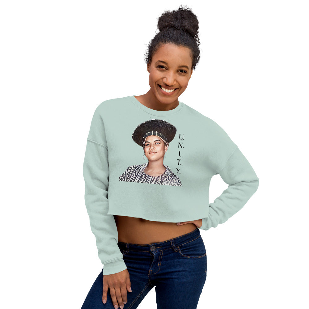 GOAT Cropped Sweatshirt - Queen