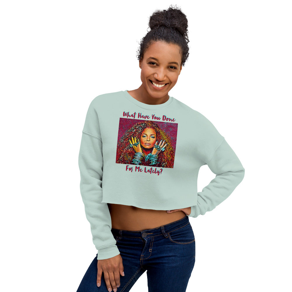 GOAT Cropped Sweatshirt - Janet