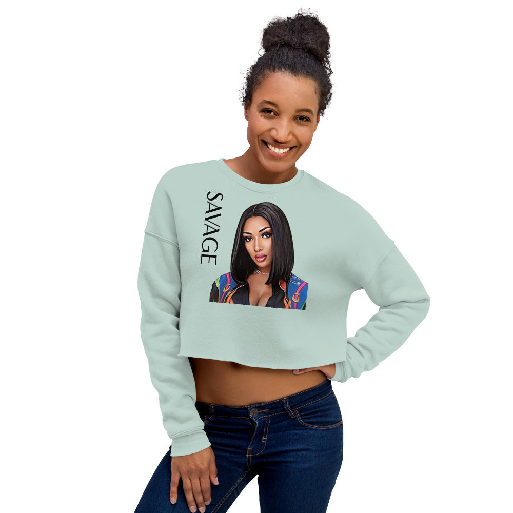 GOAT Cropped Sweatshirt - Megan