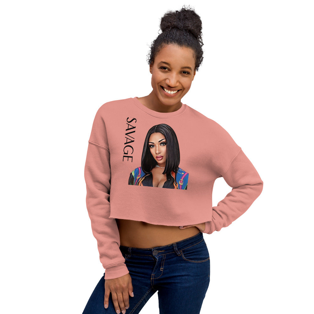 GOAT Cropped Sweatshirt - Megan